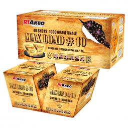 RIAKEO MAX LOAD #10 DETONATION - CASE-1/2