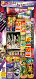 FIREHAWK PYRO STATION ASSORTMENT: Dapkus Fireworks Company