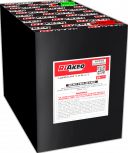 RIAKEO RAW HOWLING TO THUNDER  60 SHOTS (23 SEC)- CASE 2/1 ( PROFESSIONAL USE ONLY)