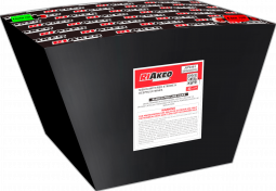 RIAKEO NISHIKI WITH RED STROBE 42 SHOTS (25 SEC) -  CASE 2/1 (PROFESSIONAL USE ONLY)