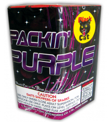 BLACK CAT PACKIN PURPLE