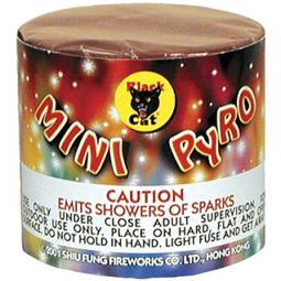 BLACK CAT MINI PYRO FOUNTAIN